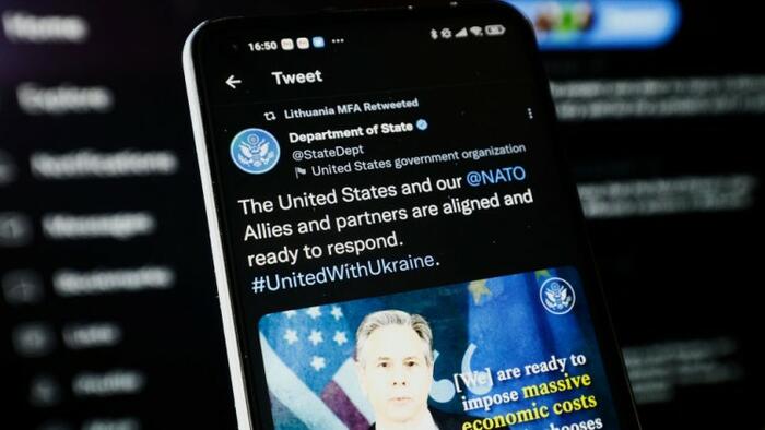 Twitter Says It Will Consider Censoring "Emerging Narratives" About Ukraine War