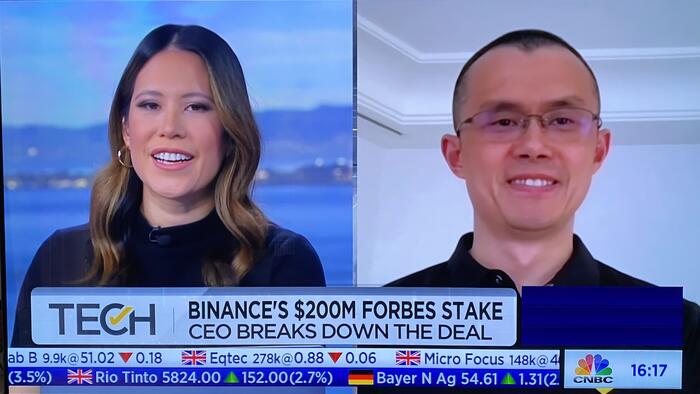 World's Biggest Crypto Exchange Invests $200 Million In Forbes - Vimarsana News