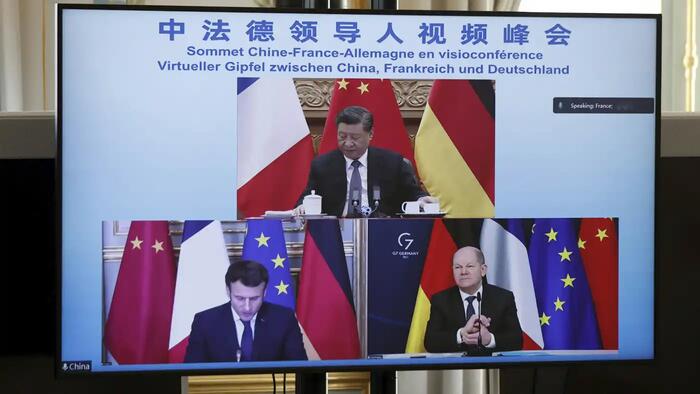 China's Xi Objects To Russian Sanctions In Summit With France And Germany - Vimarsana News