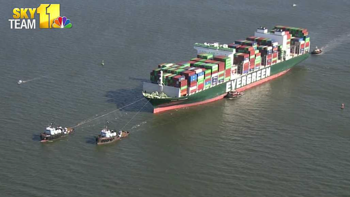 Easter Miracle: Ever Forward Cargo Ship Freed From Chesapeake Bay - Vimarsana News