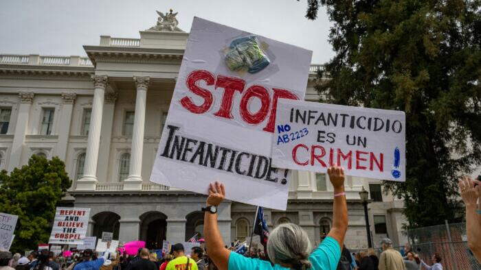 Californians Rally Against 'Infanticide Bill' - Vimarsana News