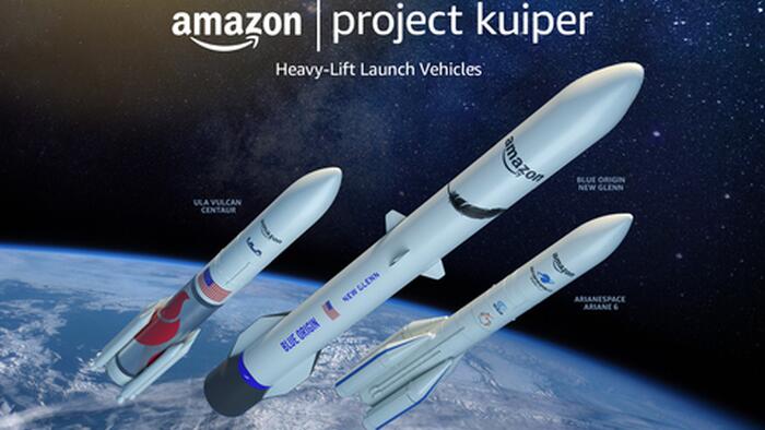 Satellite-Internet Race Heats Up As Amazon Secures 83 Rocket Launches - Vimarsana News