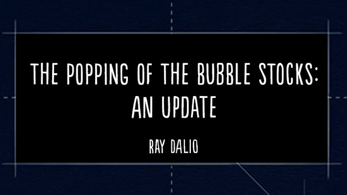 "We're Out Of The Bubble Extremes", But Bridgewater's Dalio Warns 'Overvalued' US Stock Market Still Not "Safe" - Vimarsana News