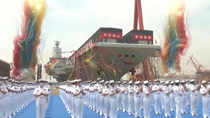 China Launches 3rd, Most Advanced Aircraft Carrier, Making PLA Navy 'World's Largest Multi-Carrier Force' - Vimarsana News