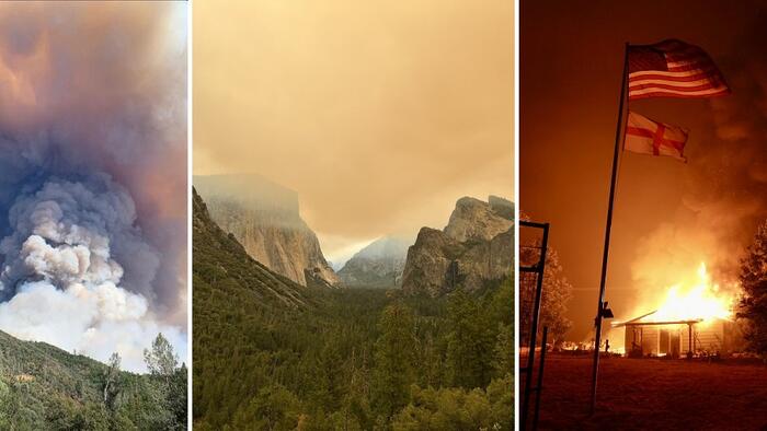 CA Governor Declares Emergency As Wildfire Near Yosemite Forces Thousands To Flee - Vimarsana News