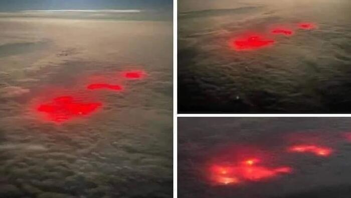 Internet Abuzz After Mysterious Red Lights Spotted In Atlantic Ocean - Vimarsana News