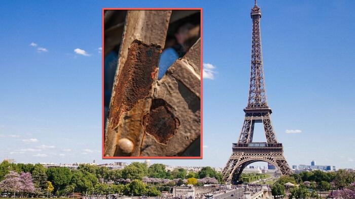 Leaked Report Reveals Eiffel Tower Riddled With Rust, In Desperate Need Of Repair