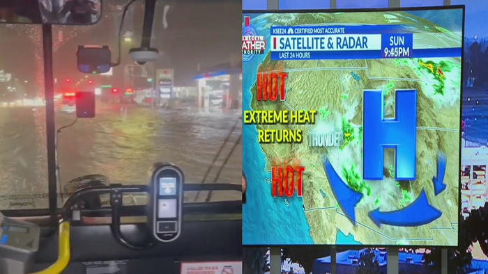 Monsoon Rainfall Waterlogs Vegas, While Pacific Northwest Braces For Heat Dome - Vimarsana News