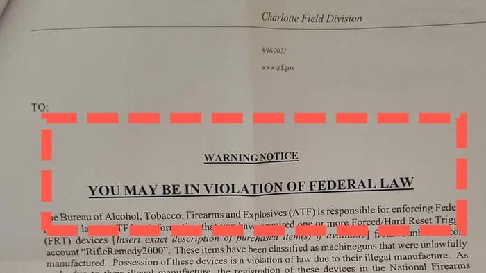 ATF Shows Up At People's Homes To Confiscate Rare Breed FRT-15 Triggers - Vimarsana News