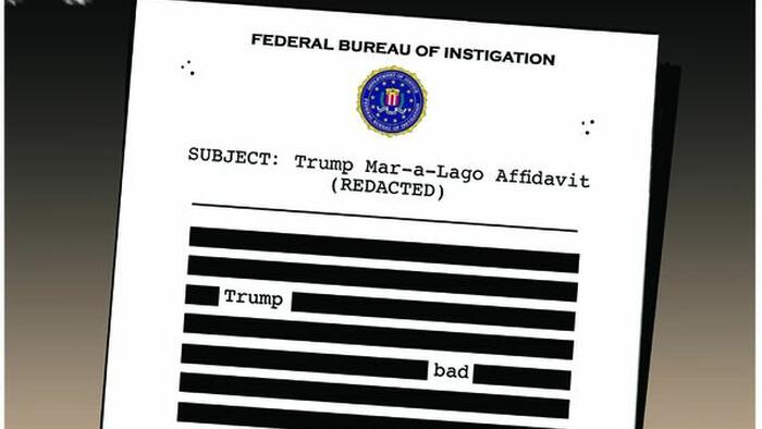 The (Heavily Redacted) Trump Search Warrant Affidavit Has Been Released - Vimarsana News