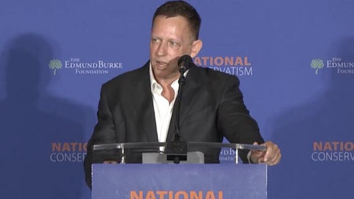 Peter Thiel: 'Wokeness' Is Like Wahhabism