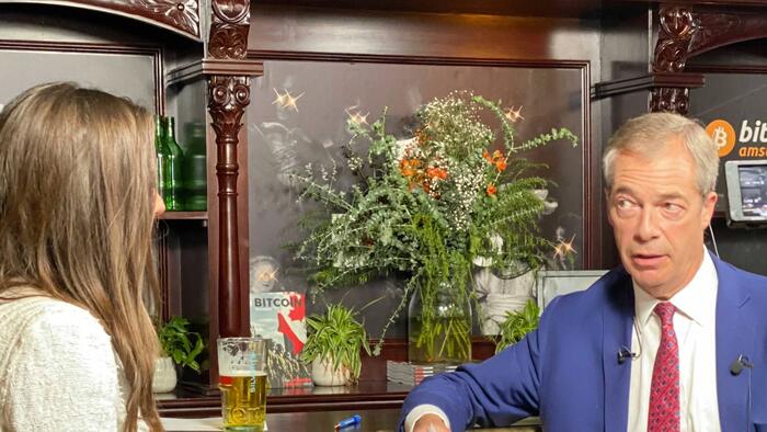 Nigel Farage: "Bitcoin Is The Ultimate Freedom" - Vimarsana News