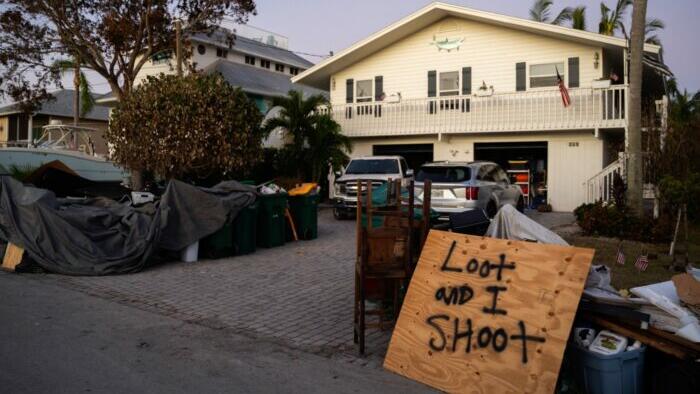Looting "Will Get Progressively Worse" Amid Hurricane Ian Chaos, Sheriff Warns - Vimarsana News