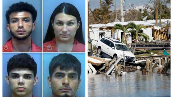 Illegal Immigrants Arrested For Looting After Hurricane Ian As Florida Sheriff Issues New Warning - Vimarsana News