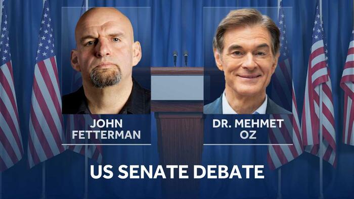Watch Live: Oz-Fetterman Pennsylvania Senate Race Debate - Vimarsana News