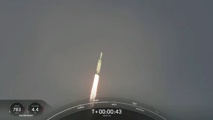 Watch Live: SpaceX's Falcon Heavy Rocket Launches Classified Payload For Space Force - Vimarsana News