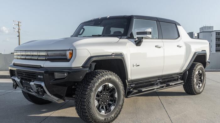 GMC Hummer EVs "Sold Out For Two Years," Selling At Auction For Double List Price