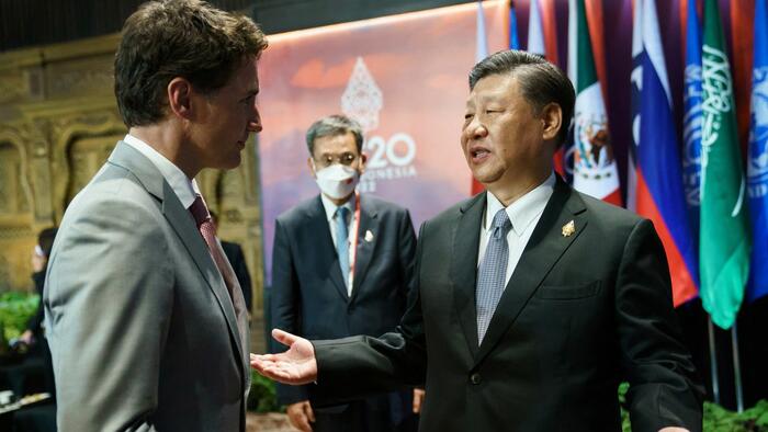 Watch: China's Xi Loudly Excoriates Justin Trudeau In Crowded Room - Vimarsana News