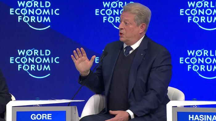 Al Gore Attempts Own 'Greta Moment' In Unhinged Davos Rant: "Equivalent Of 600,000 Hiroshima Bombs Daily"