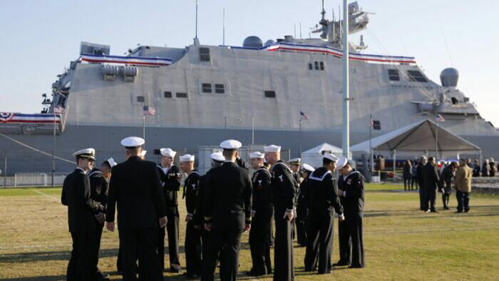NextImg:US Navy Lifts COVID Vaccine Mandate For Sailor Deployment