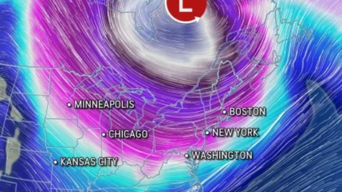 NextImg:Coldest Airmass On Planet Will Be Over New England On Friday Night