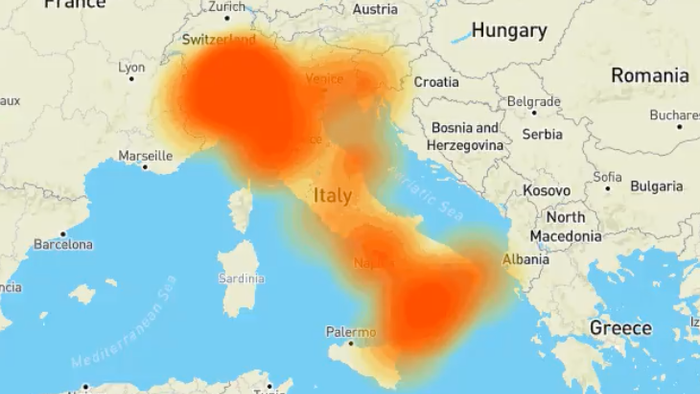 Italy's Internet Restored After Nationwide Outage; Reports Of Global Ransomware Attack