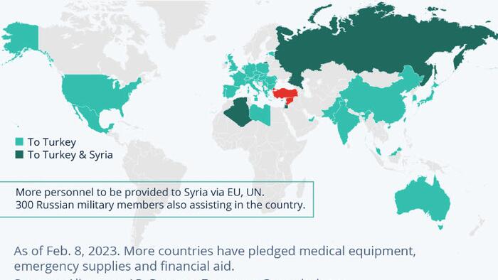 NextImg:Who Is Sending Rescue Teams To Turkey And Syria?