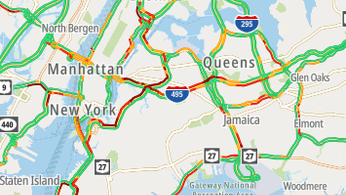 NextImg:New York Drivers Wasted Ten Days In Traffic Last Year