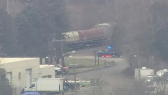 NextImg:Another Derailment?! Train Carrying Hazardous Materials Crashes Near Detroit