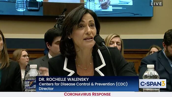 NextImg:Watch: CDC Director Suggests It Will Never Change Child-Masking Policy