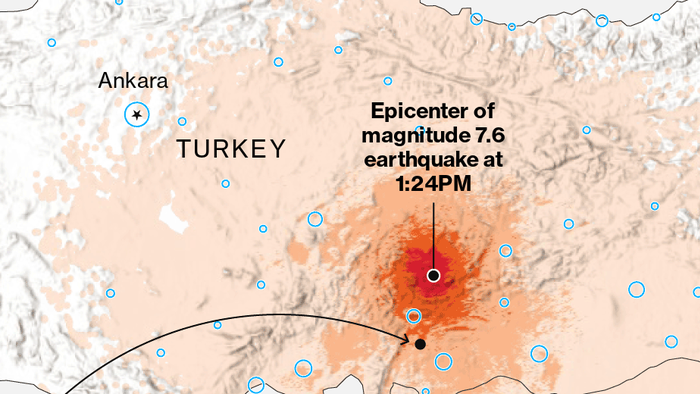 NextImg:Turkish Stock Market Halted To Prevent Further Crash As Quake Deaths Top 11,000