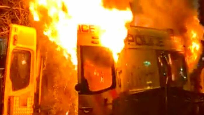 NextImg:Fiery UK Anti-Refugee Protest Erupts After Minor Girl Records Adult Migrant's Proposition