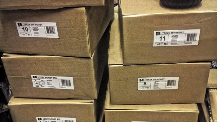 NextImg:Adidas Shares Crash Over $1.3 Billion Pile Of Unsold Yeezy Shoes