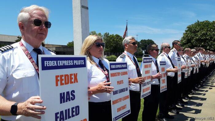 NextImg:FedEx Pilot Union "Prepared To Take Fight To Company" As Labor Talks Stall, Strike Looms