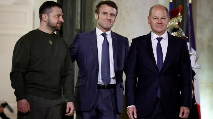 NextImg:Macron Says Russia Cannot Win Against Ukraine