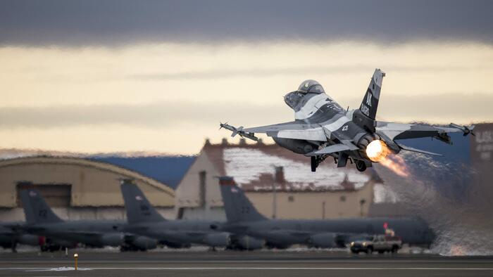 NextImg:Air Force Jets Intercept 4 Russian Aircraft Off Alaska: NORAD
