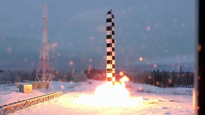 NextImg:US Believes Russia Conducted 'Satan 2' ICBM Test While Biden Was In Ukraine