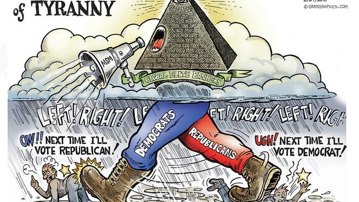 NextImg:Don't Bow Down To A Dictatorial Government. America Is A Prison Disguised As Paradise