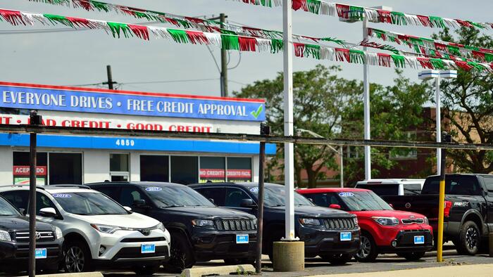 NextImg:Manheim Used Car Prices Reaccelerate As "Disinflation" Narrative Falters