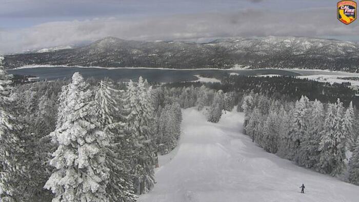NextImg:Big Bear Receives More Snowfall This Week Than Average Year