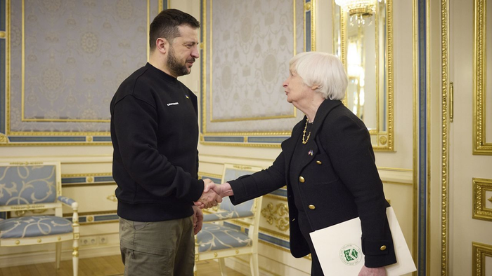 NextImg:Yellen In Ukraine Announces Another $1.25 Billion