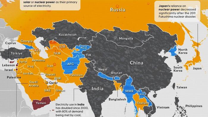 NextImg:Asia's Biggest Sources Of Electricity By Country