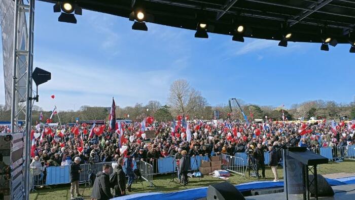 NextImg:10,000 Dutch Farmers Protest Govt's Crippling Nitrogen Emissions Target In The Hague