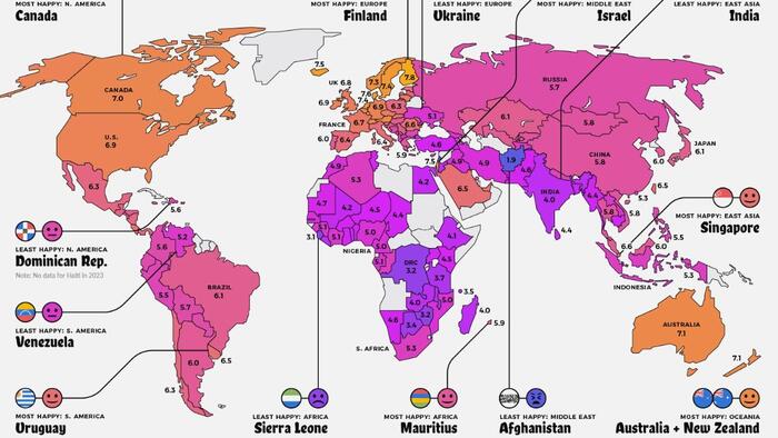 NextImg:Finland Crowned World's Happiest Country Sixth Year Running...