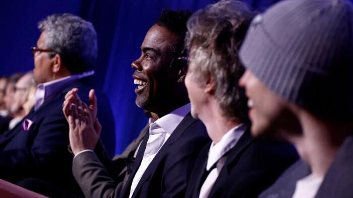 NextImg:Chris Rock Tells Crowd "Arresting Trump Will Make Him More Popular Than Ever"