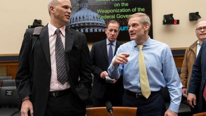 NextImg:Jim Jordan Demands Docs After IRS "Attempt To Intimidate" Journalist Matt Taibbi During Govt Weaponization Hearing