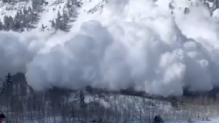 NextImg:Watch: Record Snowpack Triggers Massive Avalanche At Utah Ski Resort