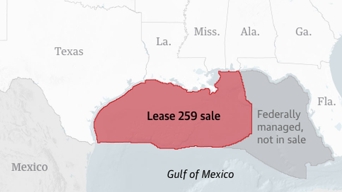NextImg:Huge Block Of Gulf Of Mexico Auctioned For Oil Drilling, Infuriating Biden's Climate Activists