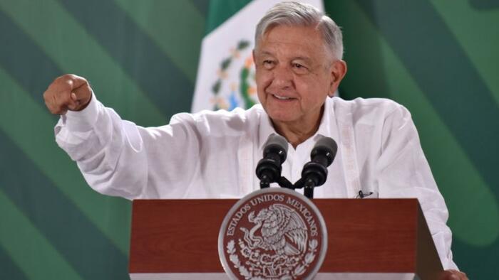 NextImg:Mexican President Says Trump Arrest Is About Keeping Him Off The Ballot