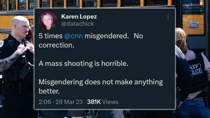 NextImg:Leftists Complain About Transgender Shooter Being Misgendered